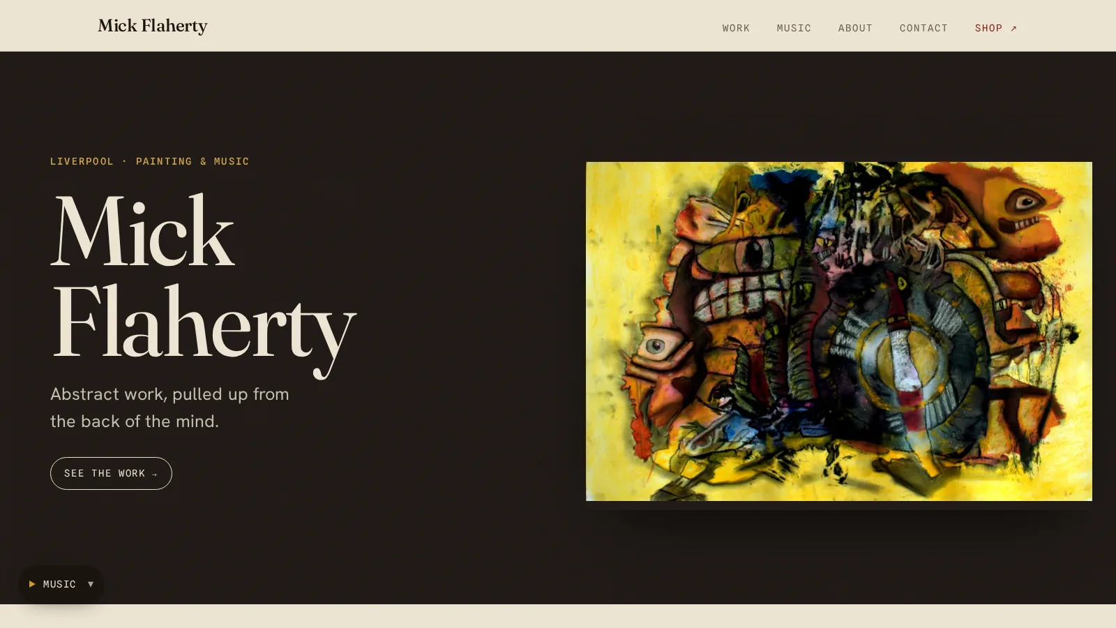 Mick Flaherty website